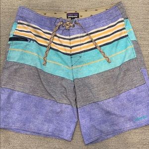 Patagonia mens swim trunks